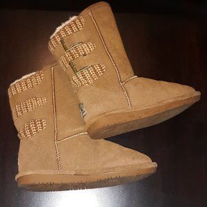 Bearpaw Boshie Winter Boots Girls Furry Boots